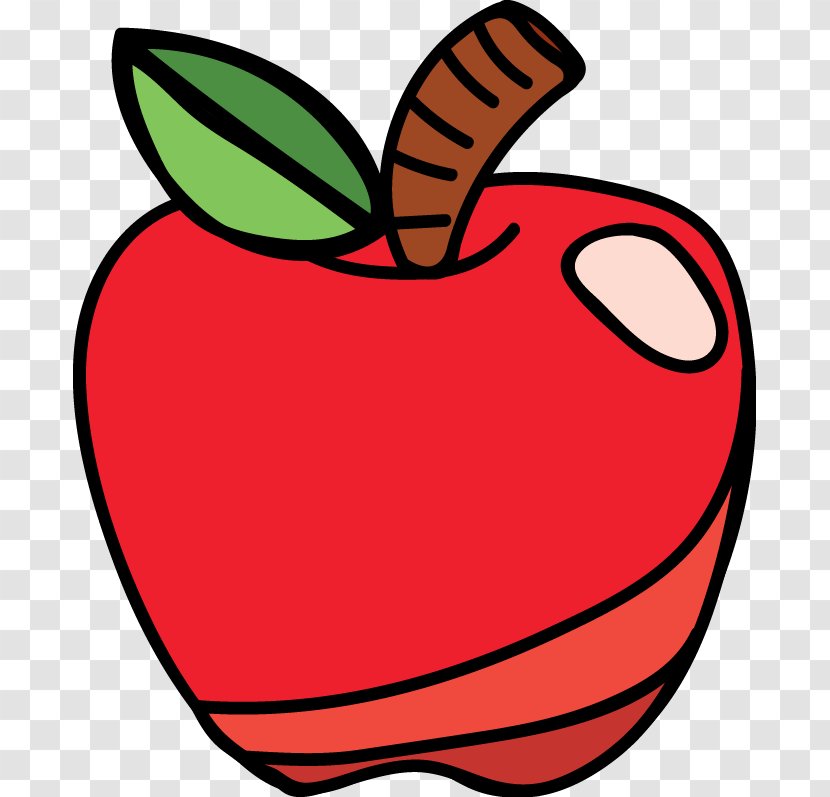 Apple Cartoon Clip Art - Plant - Forbidden Fruit Transparent PNG