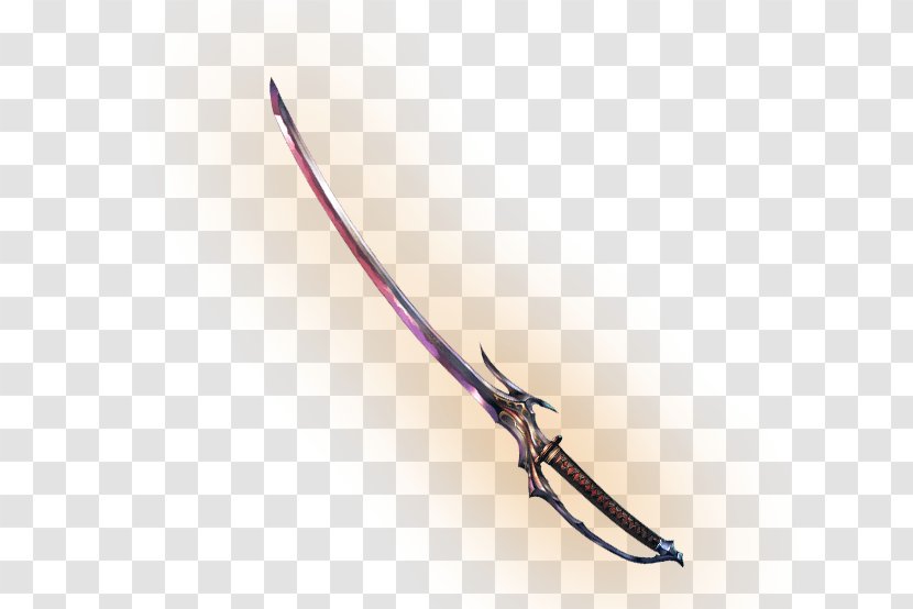 Granblue Fantasy Weapon Katana Japanese Sword Commelina Communis - Electrical Cable Transparent PNG