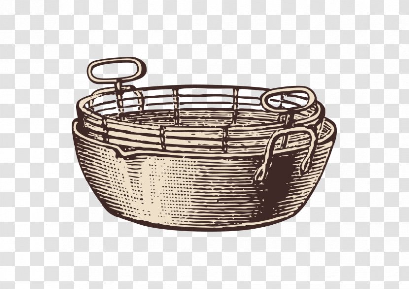 Basket Tray - Parsley - Bamboo Transparent PNG