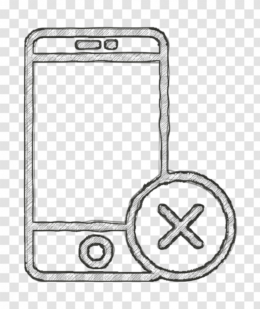 Interaction Set Icon Smartphone Icon Transparent PNG