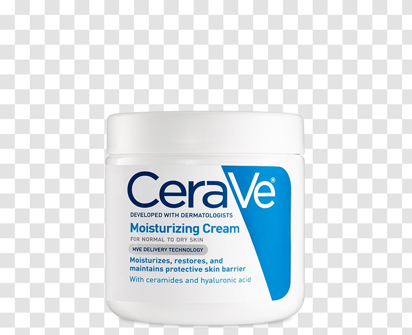 CeraVe Moisturizing Cream Moisturizer Skin Acne Cosmetica - Ceramide - Moisturising Transparent PNG