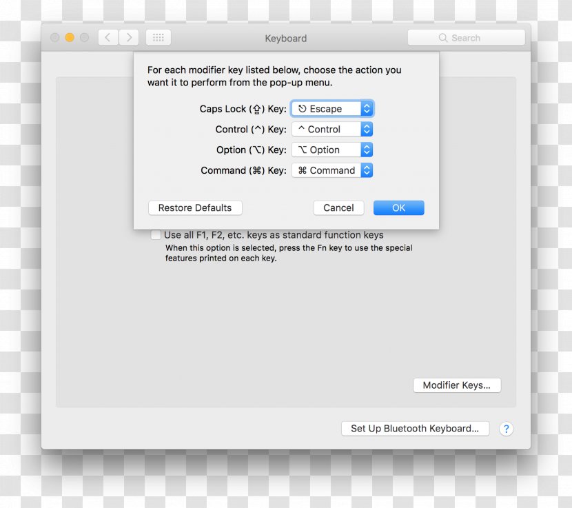 Computer Keyboard Caps Lock Screenshot Command Key Tab - Area - MacOS Transparent PNG