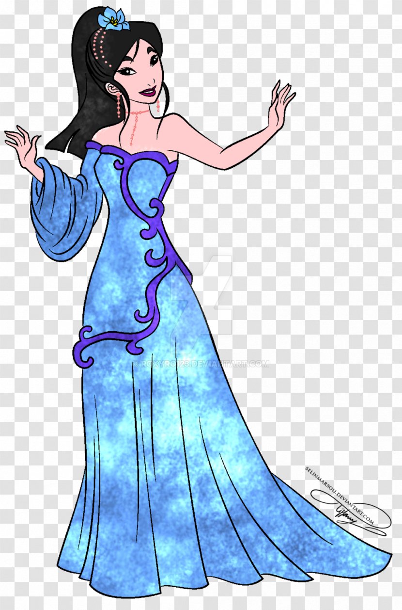 Gown Costume Design Fairy - Flower Transparent PNG