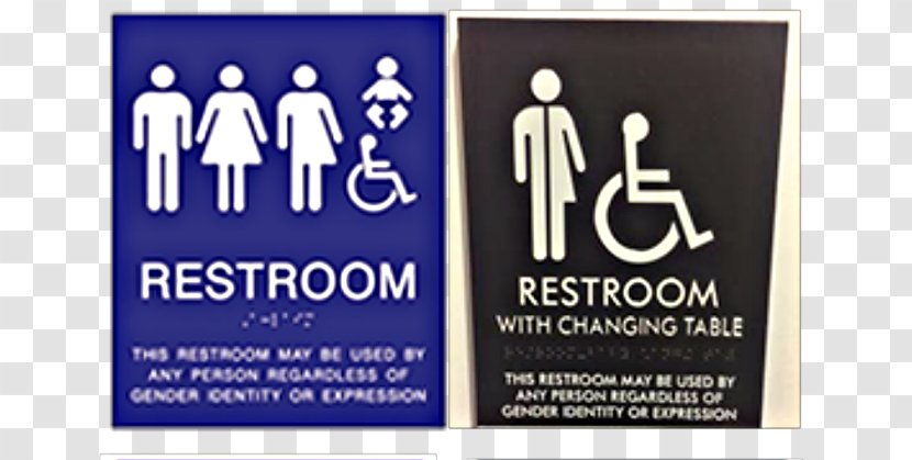 Unisex Public Toilet Bathroom Gender Neutrality Sign - Rules Transparent PNG