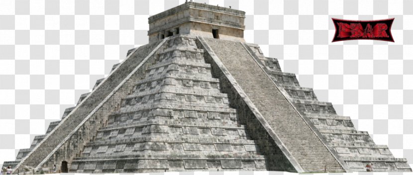 El Castillo, Chichen Itza Chichxe9n-Itzxe1 Caracol Maya Civilization Mesoamerican Pyramids - Brutalist Architecture - Pyramid Transparent PNG