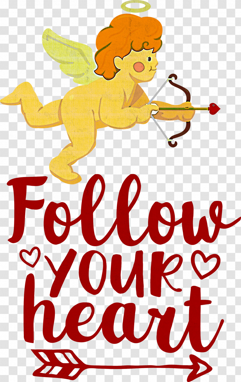 Follow Your Heart Valentines Day Valentine Transparent PNG