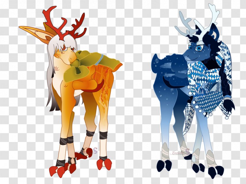 Reindeer Illustration - Art Transparent PNG