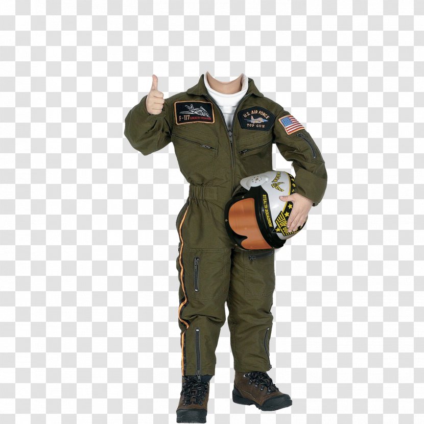 Halloween Costume Child Air Force 0506147919 - Military Police - Pilot Transparent PNG