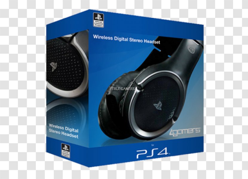Headphones Microphone PlayStation 4 Headset - Audio - Ice Cube Collection Transparent PNG
