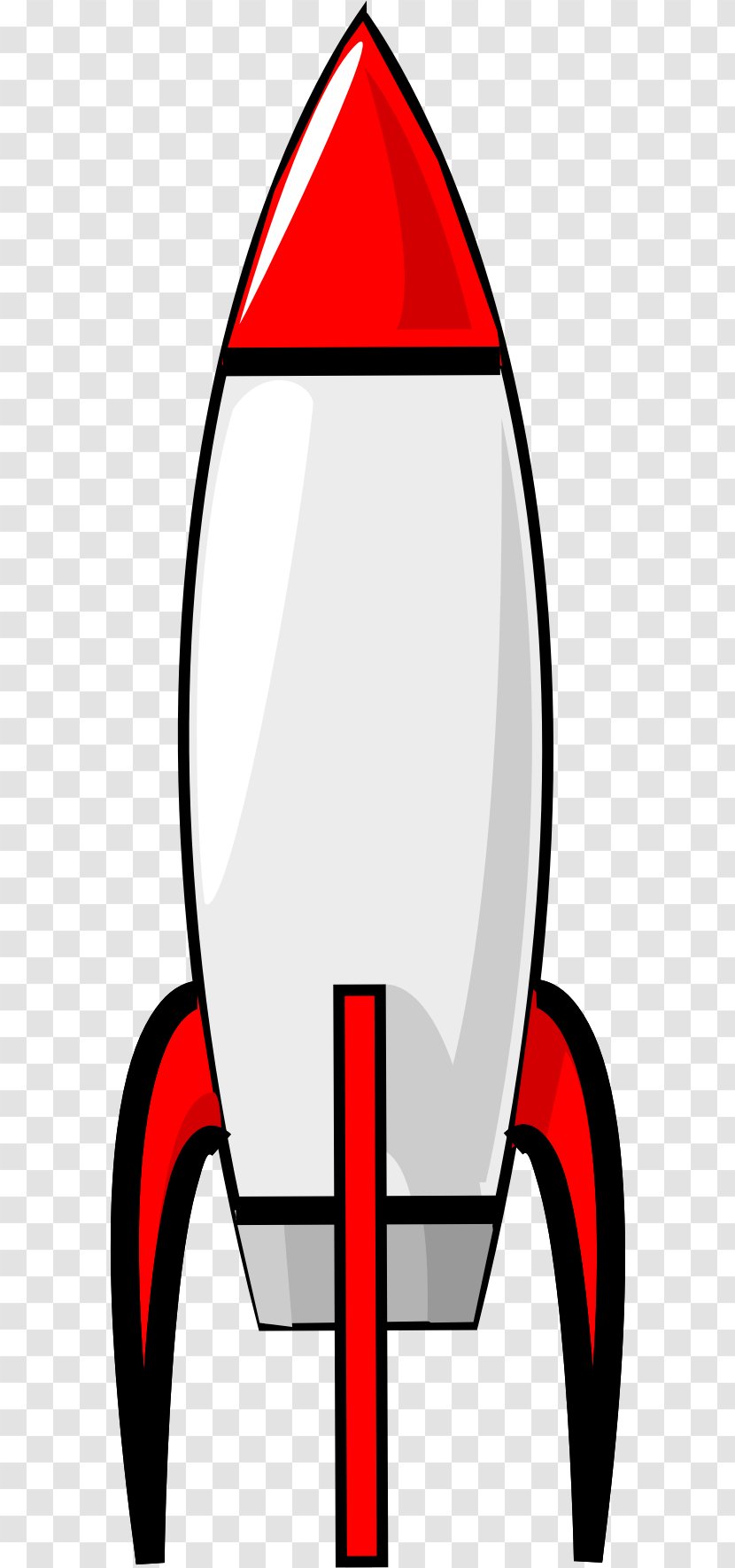 Spacecraft Rocket Cartoon Clip Art - Saturn V Transparent PNG