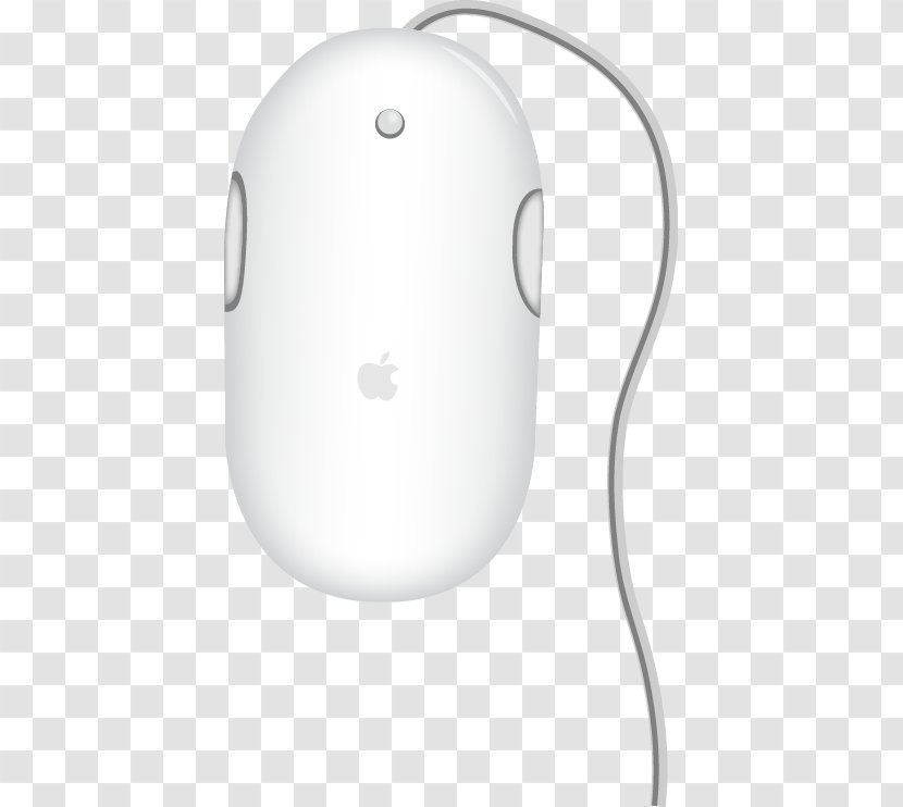 White Material Pattern - Electronic Device - Vector Hand-painted Apple Mouse Transparent PNG