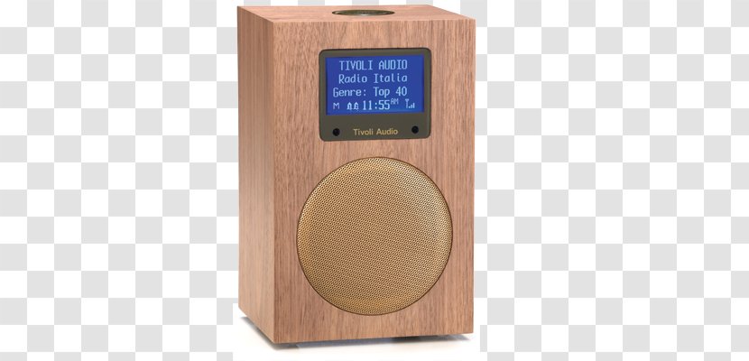 Walnut Tivoli Audio Electronics - Radio Transparent PNG