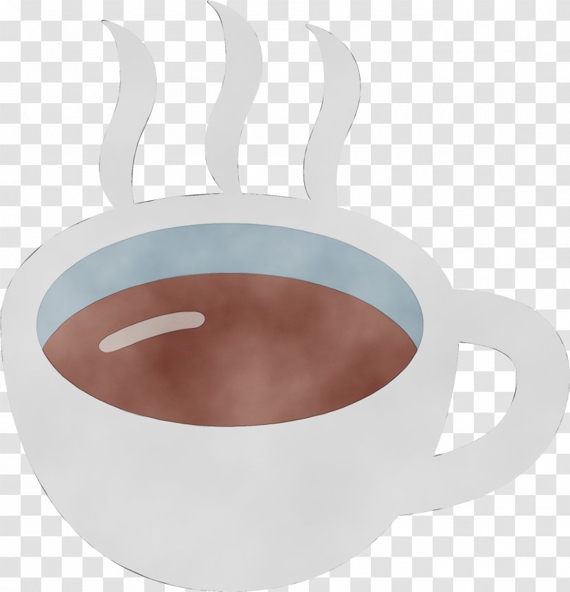 Coffee Cup - Brown - Earthenware Mug Transparent PNG