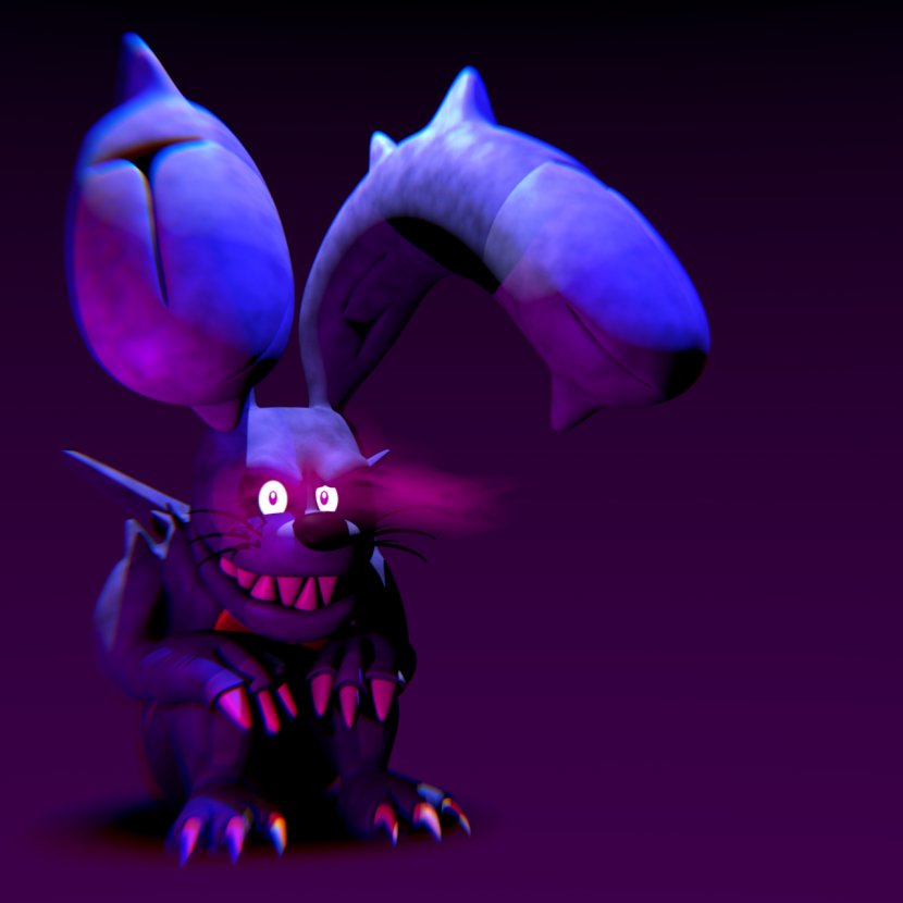 Five Nights At Freddy's Nightmare Photography Violet Cobalt Blue - Flower - Foxy Transparent PNG