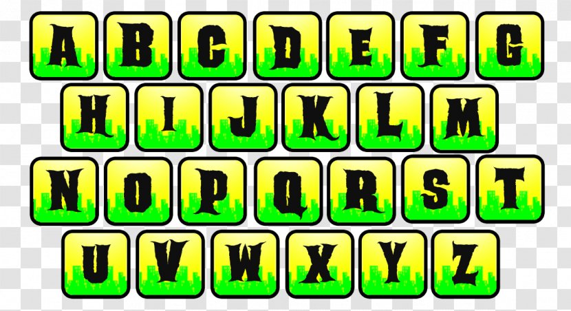 Video Game Sprite Computer Graphics - Alphabet Collection Transparent PNG