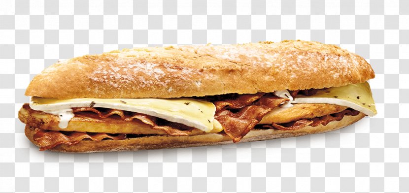 Breakfast Sandwich Bocadillo Melt Ham And Cheese Fast Food - Frango Assado Transparent PNG