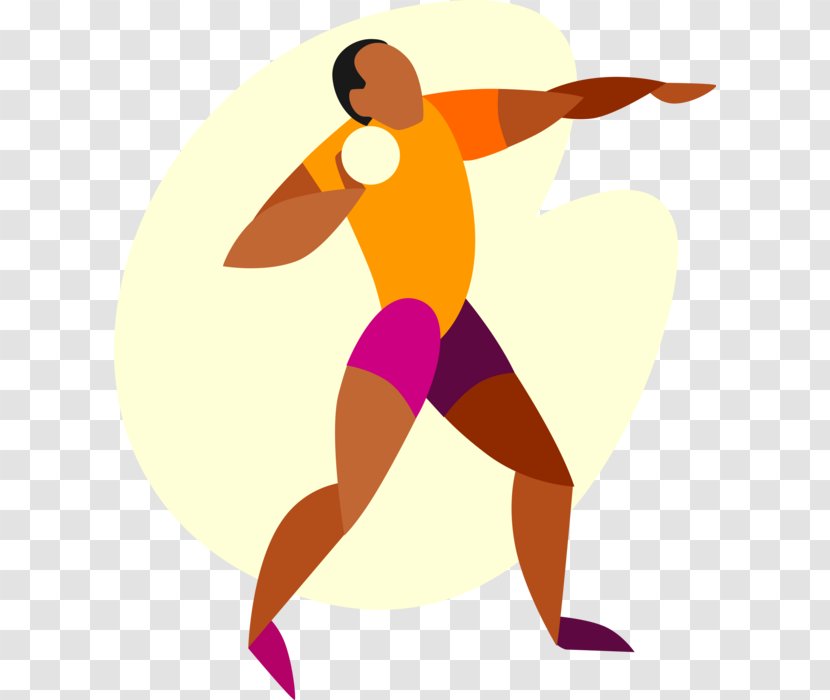 Shot Puts Sports Vector Graphics Track & Field Sport Of Athletics - Turner Bullpen Transparent PNG