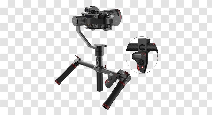 Moza-Air 3-Axis Motorized Gimbal Stabilizer Camera Video Mirrorless Interchangeable-lens - Canon C100 Sports Transparent PNG