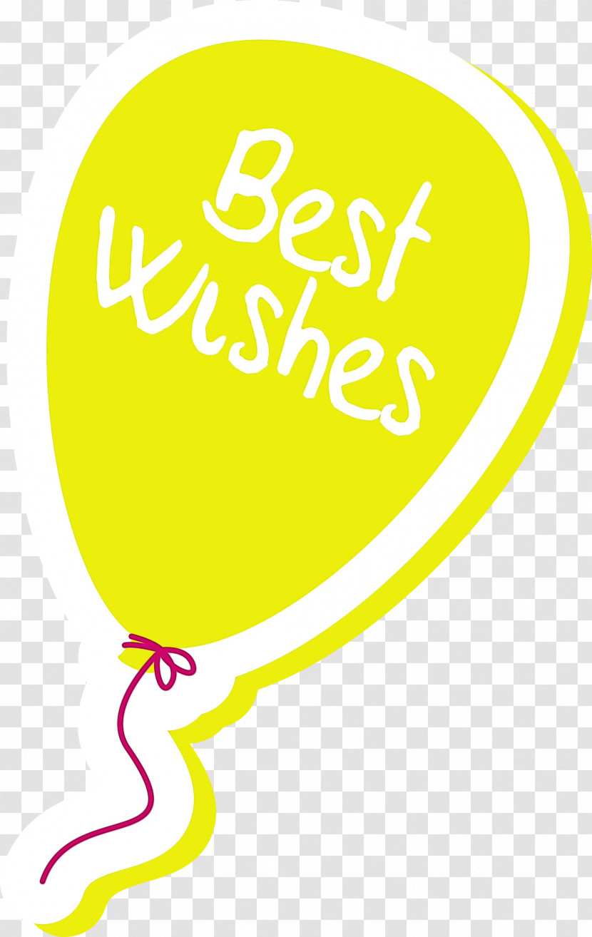 Logo Balloon Yellow Meter Happiness Transparent PNG