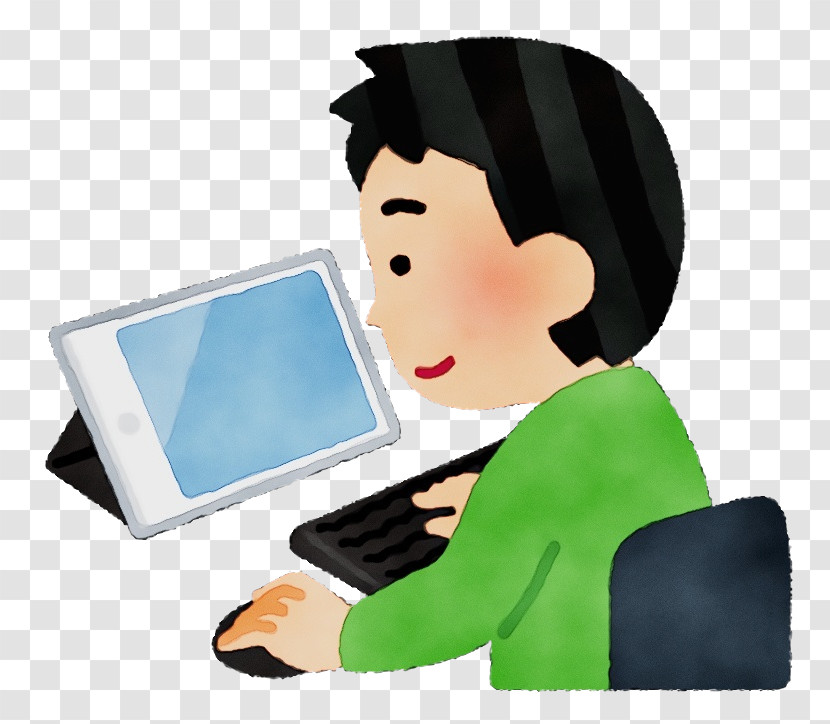 Cartoon Technology Laptop Computer Job Transparent PNG