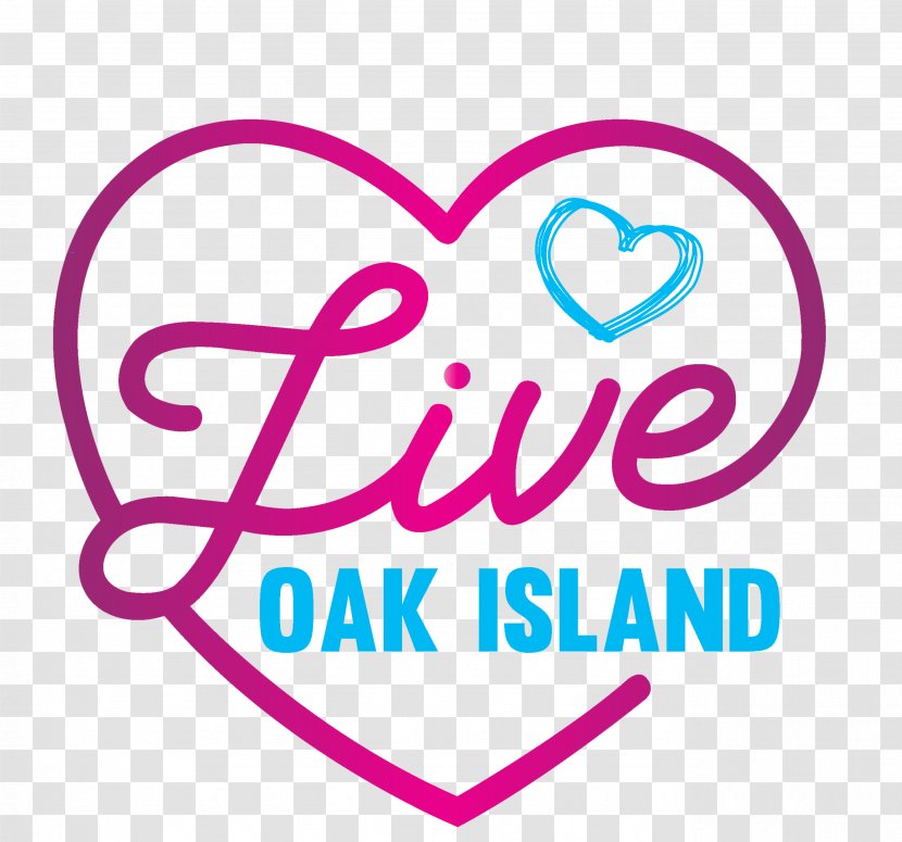 Oak Island Clip Art Brand Love Pink M - Line Transparent PNG