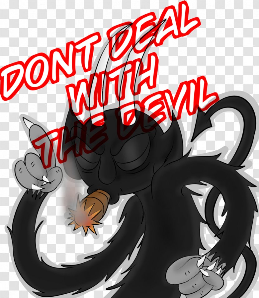 Cuphead Devil Drawing Art - Oekaki - The Transparent PNG