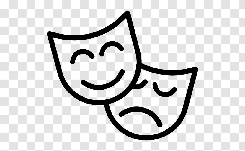 Film Cinematography Drama Clip Art - Happiness - Theater Icon Transparent PNG