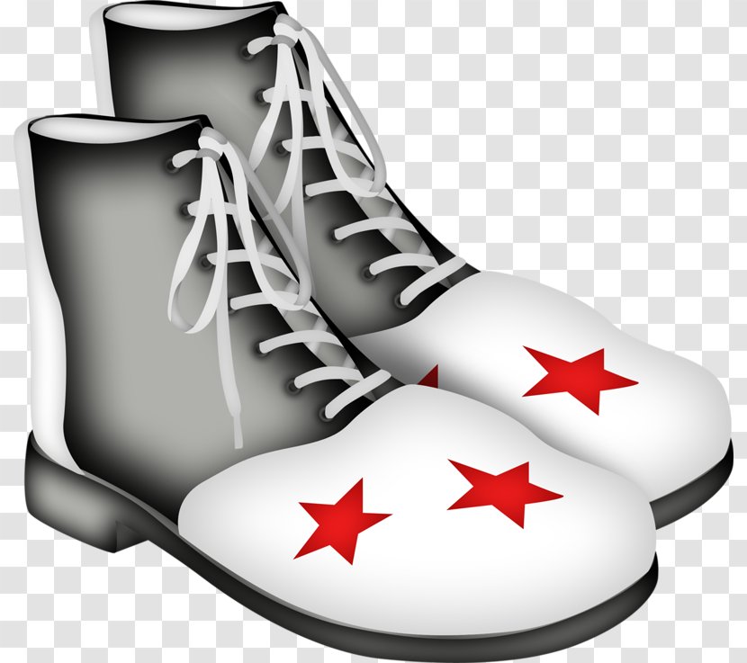Shoelaces Slip-on Shoe Dress Boot - Clown Transparent PNG