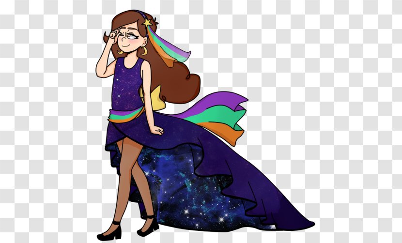 Legendary Creature Clip Art - Purple - Mabel Pines Shooting Star Transparent PNG