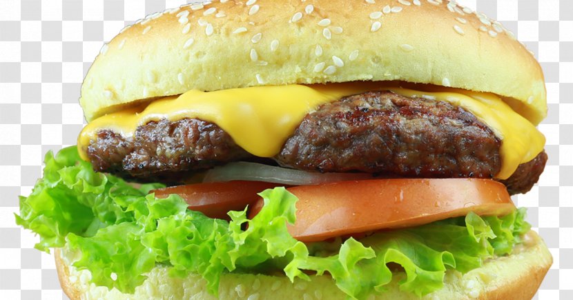 Hamburger Cheeseburger Fast Food Junk Buffalo Burger - Kids Meal - Beef Transparent PNG