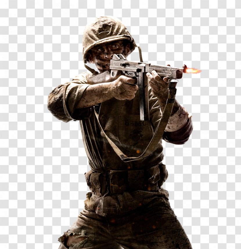 Call Of Duty: WWII World At War Zombies Black Ops 4 - Duty - Two Transparent PNG