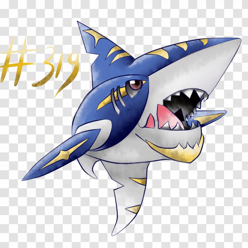 Shark Sharpedo Pokémon Drawing - Automotive Design Transparent PNG