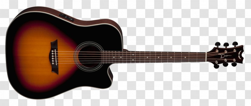 Ukulele Resonator Guitar Recording King Acoustic - Flower - Sunburst Transparent PNG