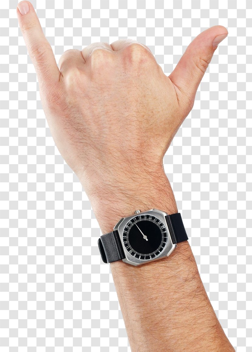 Quartz Clock Watch Clip Art - Smartwatch Transparent PNG