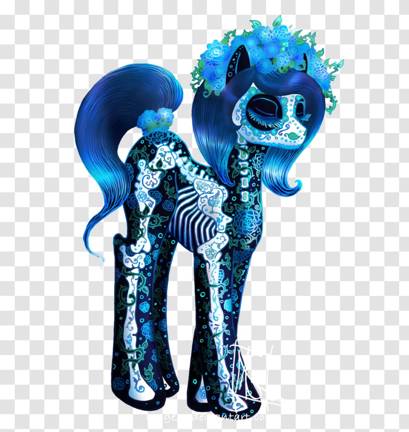 Pony Day Of The Dead Death Rarity Art - Flower - My Little Transparent PNG