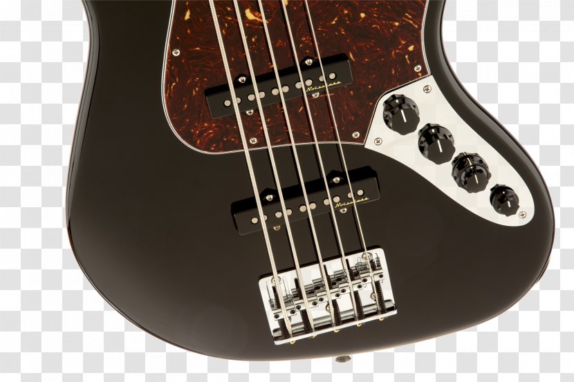 Bass Guitar Electric Fender Jazz Squier Musical Instruments Corporation - Watercolor Transparent PNG