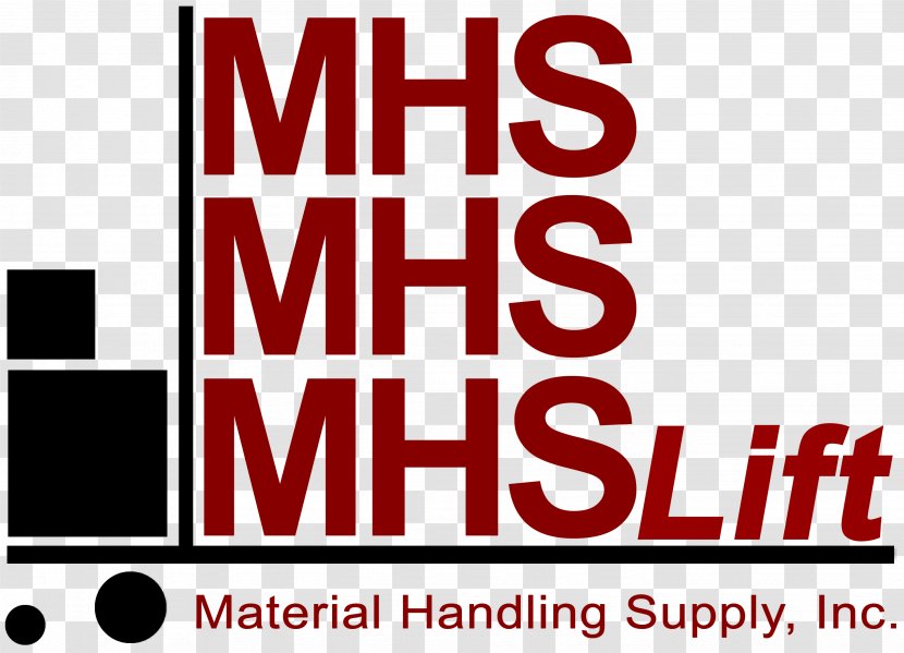 MHS Lift, Inc. (Material Handling Supply) Woodbury Logo Lifting Equipment - New Jersey - Advertising Transparent PNG