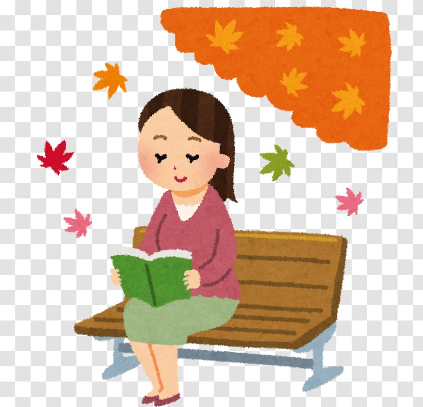 Reading Autumn Season Book Transparent PNG