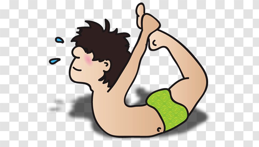 Hot Yoga Bikram Asana Clip Art - Male Transparent PNG