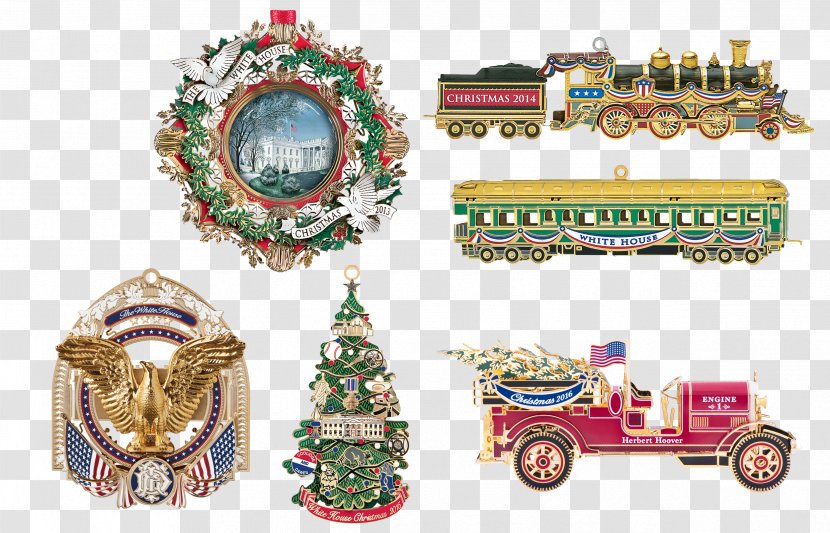 White House Christmas Ornament Decoration - Decor - Ornaments Transparent PNG