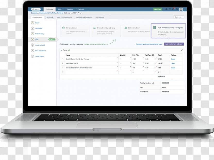 Enterprise Resource Planning Business Management Marketing Computer Software - Multimedia - Laptop Apple Transparent PNG