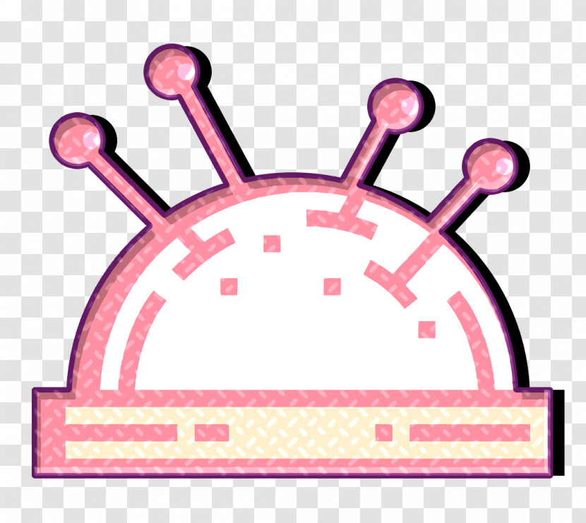 Pin Cushion Icon Sew Icon Craft Icon Transparent PNG