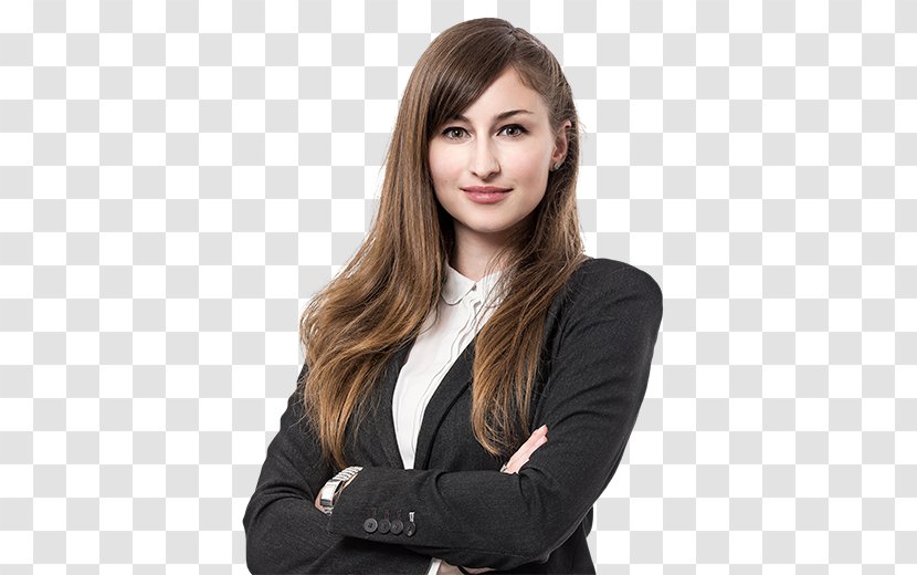 Business Hair Coloring Real Estate Long Bangs - Cartoon Transparent PNG