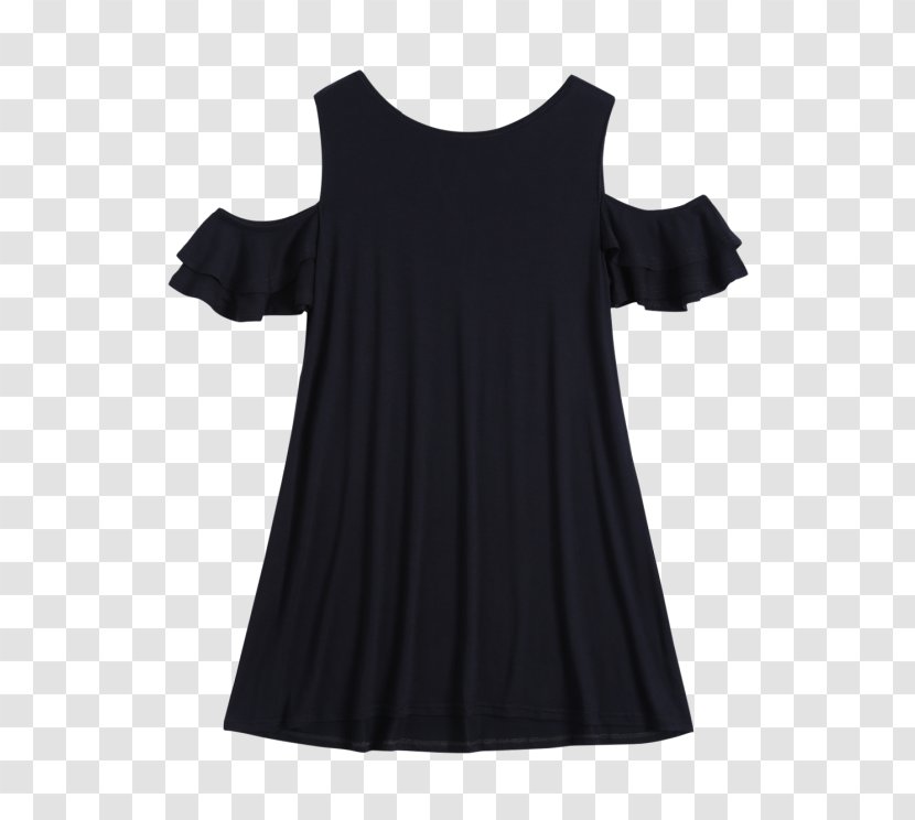 T-shirt Dress Sleeve Clothing Ruffle - Shoulder - Casul Tshirt Transparent PNG