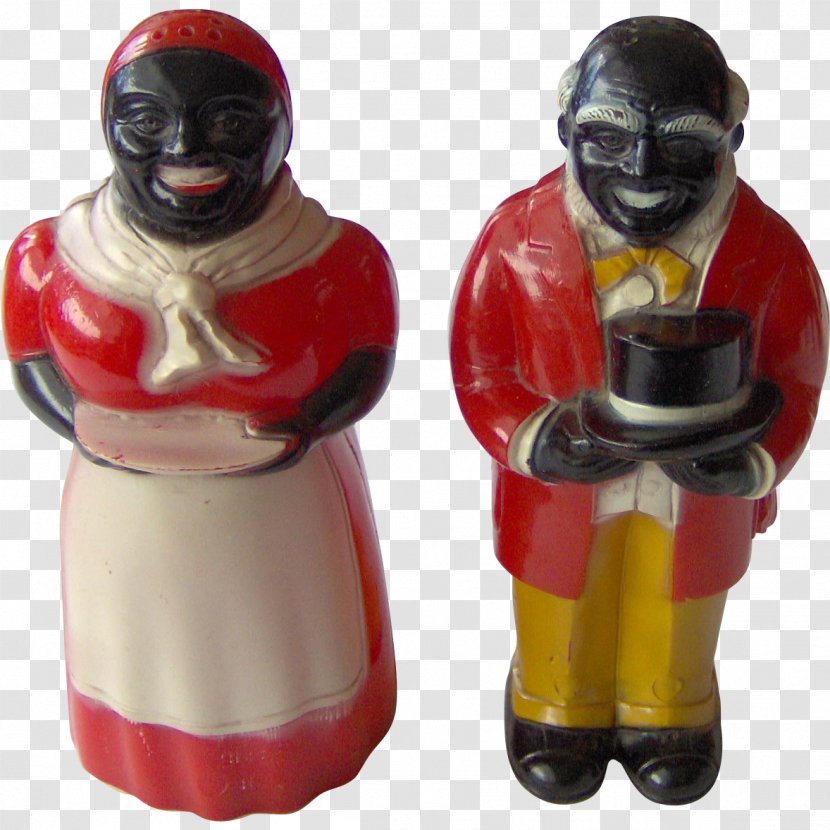 Salt And Pepper Shakers Figurine Black Transparent PNG