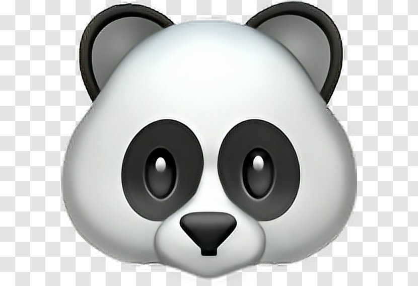 Giant Panda Emojipedia Sticker IPhone - Emoji Transparent PNG