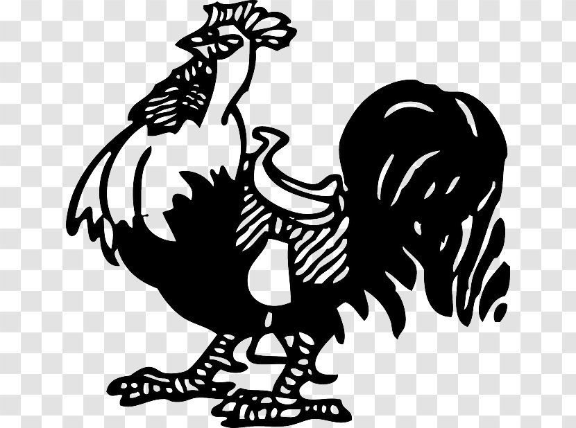 Chicken Rooster Saddle Clip Art - Cock A Doodle Doo Transparent PNG