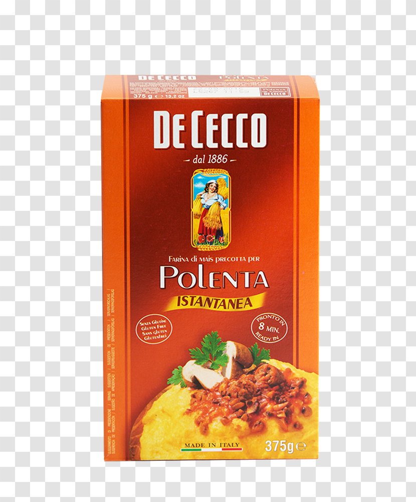 Polenta Pasta Flour De Cecco Food Transparent PNG
