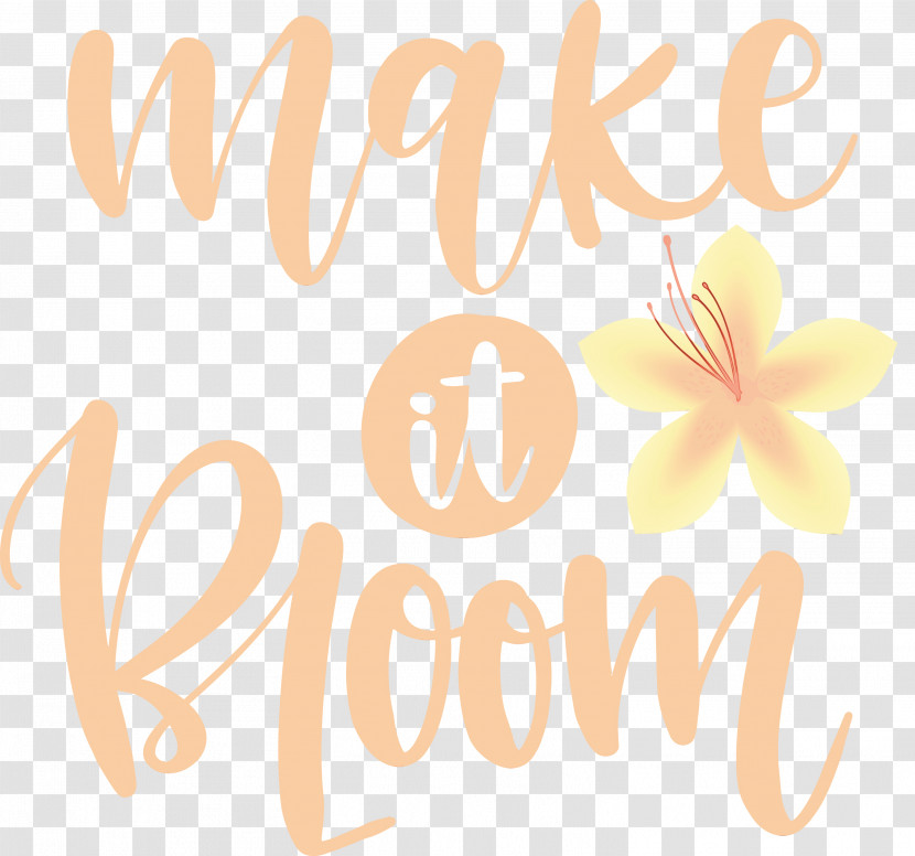 Logo Font Petal Yellow Flower Transparent PNG