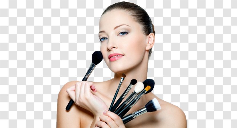 Makeup Brush Cosmetics Make-up Eye Liner - Face Powder Transparent PNG